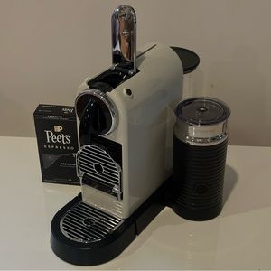 Nespresso Espresso Machine | CitiZ & Milk Frother | White